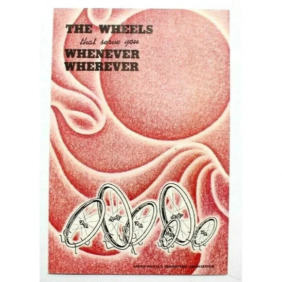 Vtg 1950s The Wheels That Serve You Japan Bicycle Exporters Catalog Brochure - Picture 1 of 3